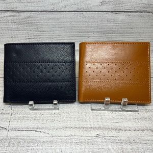 Leather Bi Fold Wallet